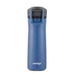 Contigo Jackson Chill 2.0 Çelik Tek El Bas İç Kilitli Su Matarası 590ml - Mavi