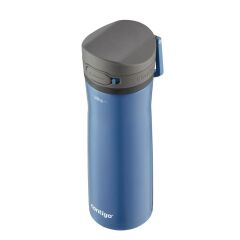 Contigo Jackson Chill 2.0 Çelik Tek El Bas İç Kilitli Su Matarası 590ml - Mavi