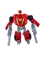 Conversion Mini Series 2'si 1 Arada Robot & Yarış Arabası - Kırmızı