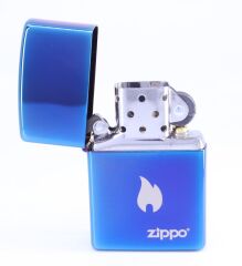 Zippo Flame Dizayn Indigo Çakmak
