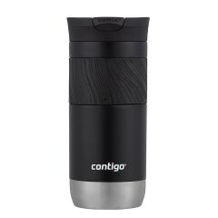 Contigo Byron Pro Snapseal Termos Bardak 470ML - Siyah (Krom Taban)