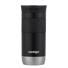 Contigo Byron Pro Snapseal Termos Bardak 470ML - Siyah (Krom Taban)
