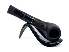 Pipsan İşlemeli El Yapımı Gül Kökü (Briar) Mini Pipo 9mm Filtreli - Model No: 19