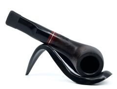 Pipsan İşlemeli El Yapımı Gül Kökü (Briar) Mini Pipo 9mm Filtreli - Model No: 20