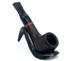 Pipsan İşlemeli El Yapımı Gül Kökü (Briar) Mini Pipo 9mm Filtreli - Model No: 20