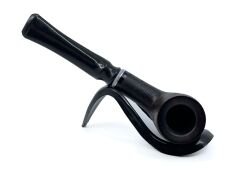 Dapper Bent Billiard Briar (Gül Kökü) 9 mm Filtreli El Yapımı Pipo - 3076