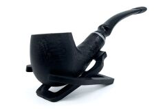 Dapper Bent Apple Briar (Gül Kökü) 9 mm Filtreli El Yapımı Pipo - 3075