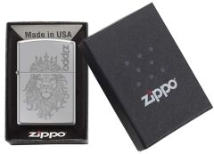 Zippo Lion Auto Engrave Dizayn Çakmak