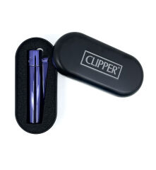 Clipper Özel Kutusunda Metal Çakmak - The New Black (Parlak)