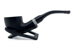 Dapper Bent Pot Briar (Gül Kökü) 9 mm Filtreli El Yapımı Pipo - 3074
