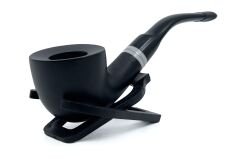 Dapper Bent Pot Briar (Gül Kökü) 9 mm Filtreli El Yapımı Pipo - 3074