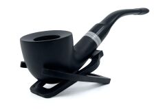 Dapper Bent Pot Briar (Gül Kökü) 9 mm Filtreli El Yapımı Pipo - 3074