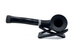 Dapper Bent Pot Briar (Gül Kökü) 9 mm Filtreli El Yapımı Pipo - 3074