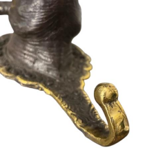 Pirinç Gergedan Figür Askılık