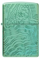 Zippo Map - Harita Dizayn Armor® Kasa Çakmak