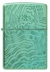 Zippo Map - Harita Dizayn Armor® Kasa Çakmak