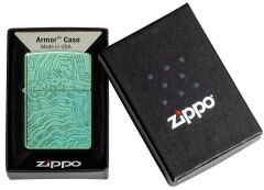 Zippo Map - Harita Dizayn Armor® Kasa Çakmak