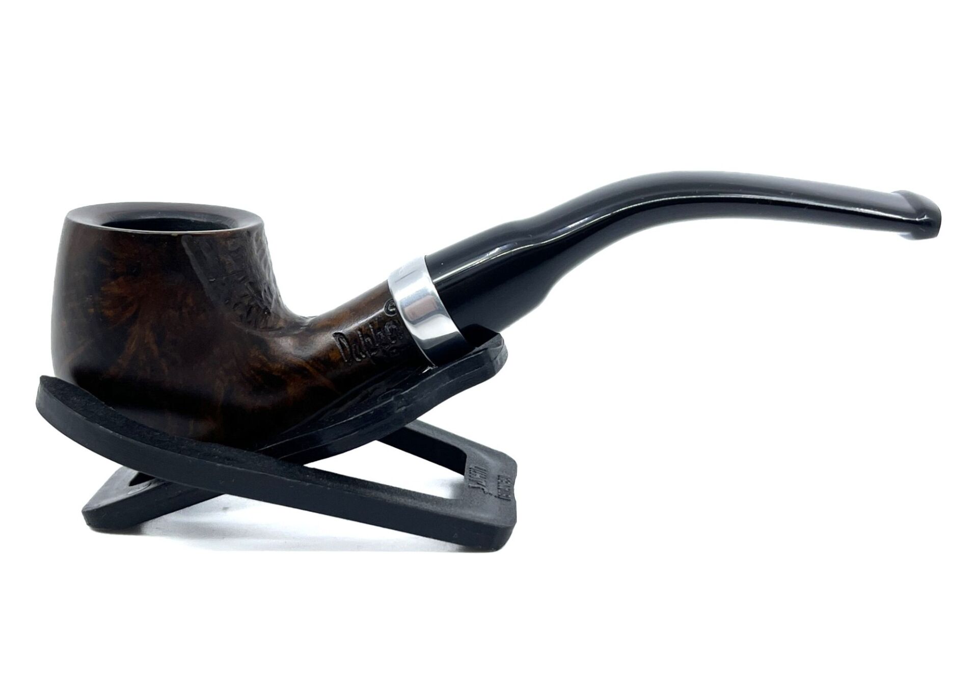 Dapper Bent Billiard Briar (Gül Kökü) 9 mm Filtreli El Yapımı Pipo - 3073