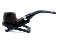 Dapper Bent Billiard Briar (Gül Kökü) 9 mm Filtreli El Yapımı Pipo - 3073