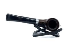 Dapper Bent Billiard Briar (Gül Kökü) 9 mm Filtreli El Yapımı Pipo - 3073