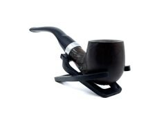 Dapper Bent Billiard Briar (Gül Kökü) 9 mm Filtreli El Yapımı Pipo - 3073