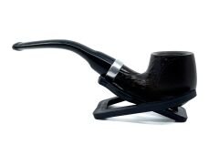 Dapper Bent Billiard Briar (Gül Kökü) 9 mm Filtreli El Yapımı Pipo - 3073