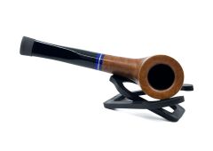 Dapper Bent Billiard Briar (Gül Kökü) 9 mm Filtreli El Yapımı Pipo - 3072
