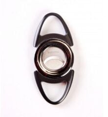 Parmida Puro Makası ve Çakmak Puro Seti Siyah