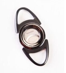 Parmida Puro Makası ve Çakmak Puro Seti Siyah