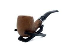 Dapper Bent Billiard Briar (Gül Kökü) 9 mm Filtreli El Yapımı Pipo - 3071