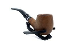 Dapper Bent Billiard Briar (Gül Kökü) 9 mm Filtreli El Yapımı Pipo - 3071