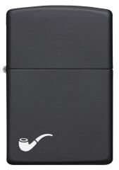 Zippo Black Matte Pipe - Pipo Dizayn Çakmak