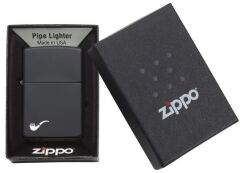 Zippo Black Matte Pipe - Pipo Dizayn Çakmak