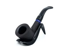 Dapper Bent Billiard Briar (Gül Kökü) 9 mm Filtreli El Yapımı Pipo - 3078