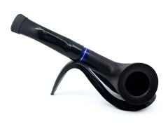 Dapper Bent Billiard Briar (Gül Kökü) 9 mm Filtreli El Yapımı Pipo - 3078
