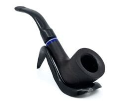 Dapper Bent Billiard Briar (Gül Kökü) 9 mm Filtreli El Yapımı Pipo - 3078