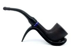 Dapper Bent Billiard Briar (Gül Kökü) 9 mm Filtreli El Yapımı Pipo - 3078