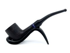 Dapper Bent Billiard Briar (Gül Kökü) 9 mm Filtreli El Yapımı Pipo - 3077