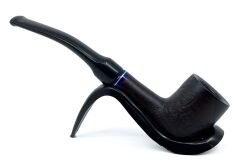 Dapper Bent Billiard Briar (Gül Kökü) 9 mm Filtreli El Yapımı Pipo - 3077