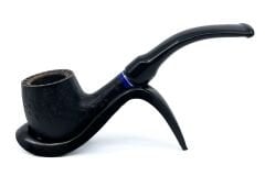 Dapper Bent Billiard Briar (Gül Kökü) 9 mm Filtreli El Yapımı Pipo - 3079