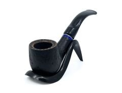 Dapper Bent Billiard Briar (Gül Kökü) 9 mm Filtreli El Yapımı Pipo - 3079