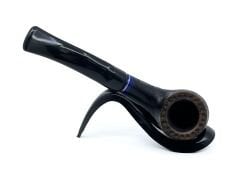 Dapper Bent Billiard Briar (Gül Kökü) 9 mm Filtreli El Yapımı Pipo - 3079