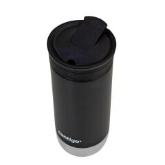 Contigo Huron Pro Snapseal Termos Bardak 470ML - Siyah