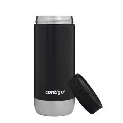 Contigo Huron Pro Snapseal Termos Bardak 470ML - Siyah