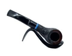 Dapper Bent Billiard Briar (Gül Kökü) 9 mm Filtreli El Yapımı Pipo - 3080