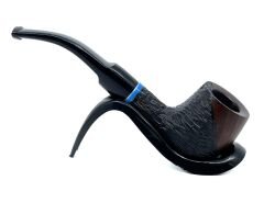 Dapper Bent Billiard Briar (Gül Kökü) 9 mm Filtreli El Yapımı Pipo - 3080