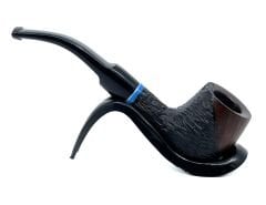 Dapper Bent Billiard Briar (Gül Kökü) 9 mm Filtreli El Yapımı Pipo - 3080
