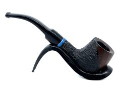 Dapper Bent Billiard Briar (Gül Kökü) 9 mm Filtreli El Yapımı Pipo - 3080