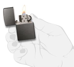 Zippo Classic Gray Dusk Matte Dizayn Çakmak