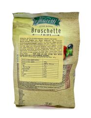Maretti Bruschette Domates, Maretti Bruschette Domates, Zeytin ve Kekik Aromalı Kızartılmış Ekmek Cips 140 gr XXL Boy (2 ADET)